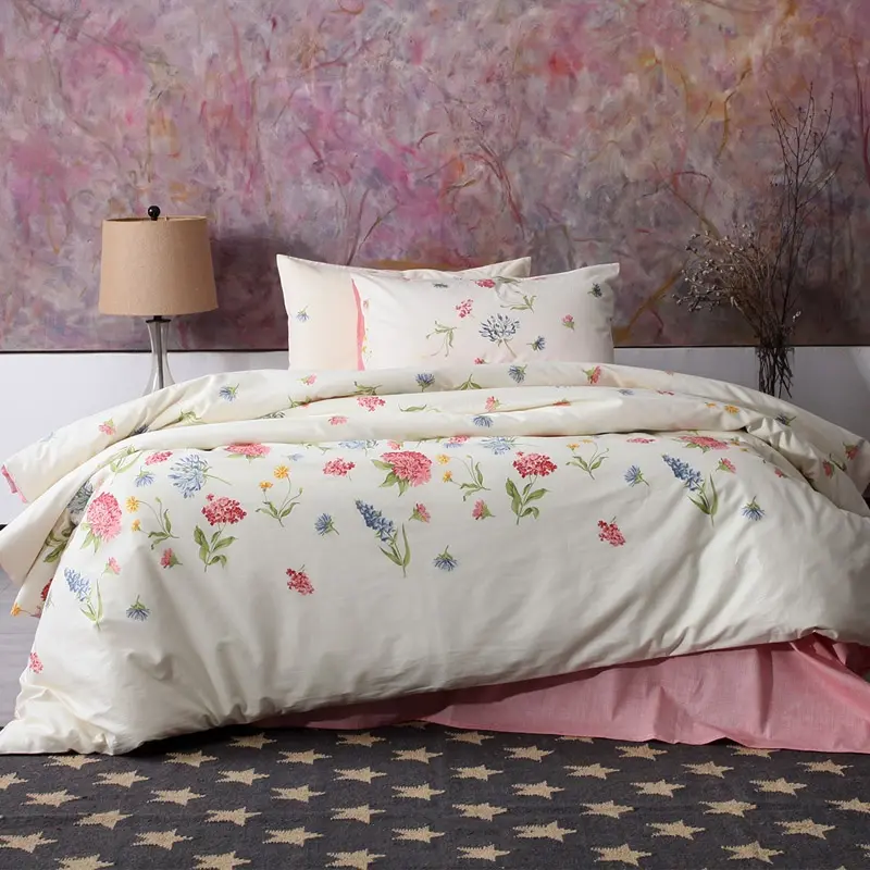 Premium 100% Cotton Bedding Sets: 4-Piece Luxury
