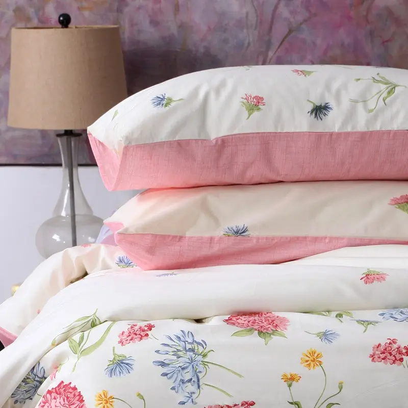 Premium 100% Cotton Bedding Sets: 4-Piece Luxury