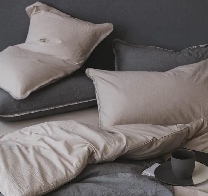 Zig'irdan tayyorlangan uy to'qimachilik matosi Flax Home Textile Fabric