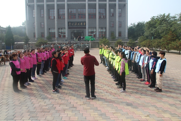 The company organizes staff development training