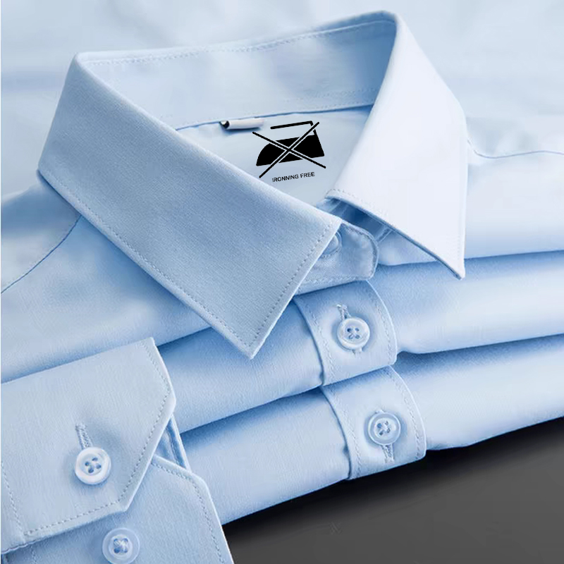 CVC Bügelfräi Hemdenstoff CVC Ironning Free Shirting Fabric