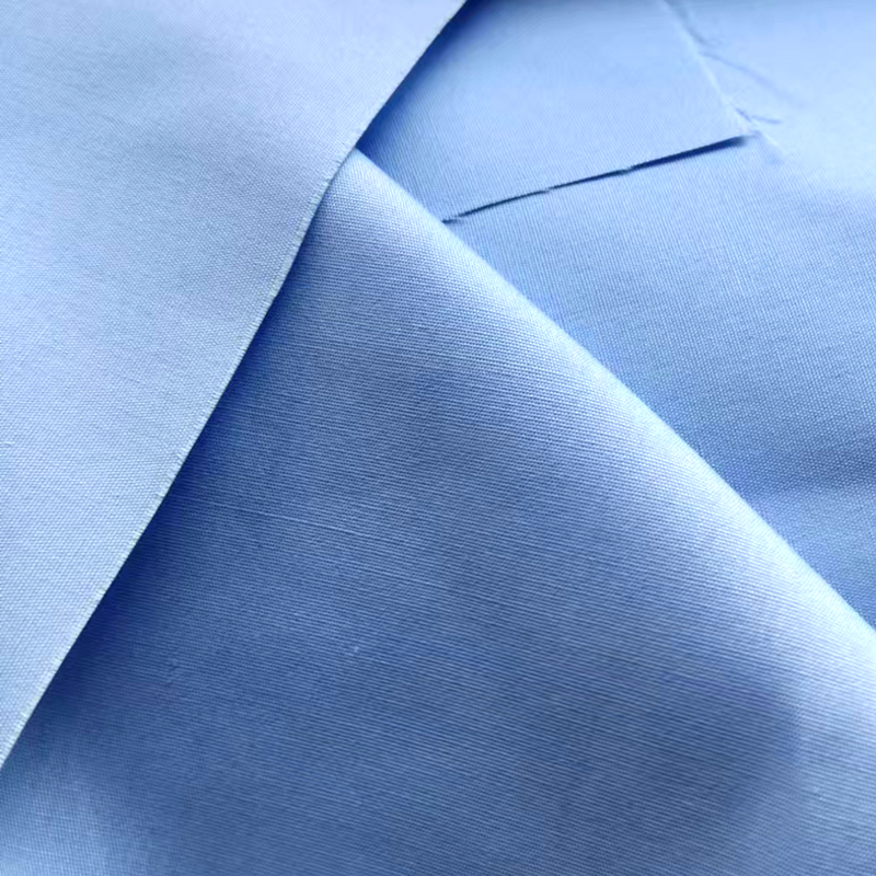 Teixit de camiseria pentinat de popelín TC TC Poplin Combed Shirting Fabric