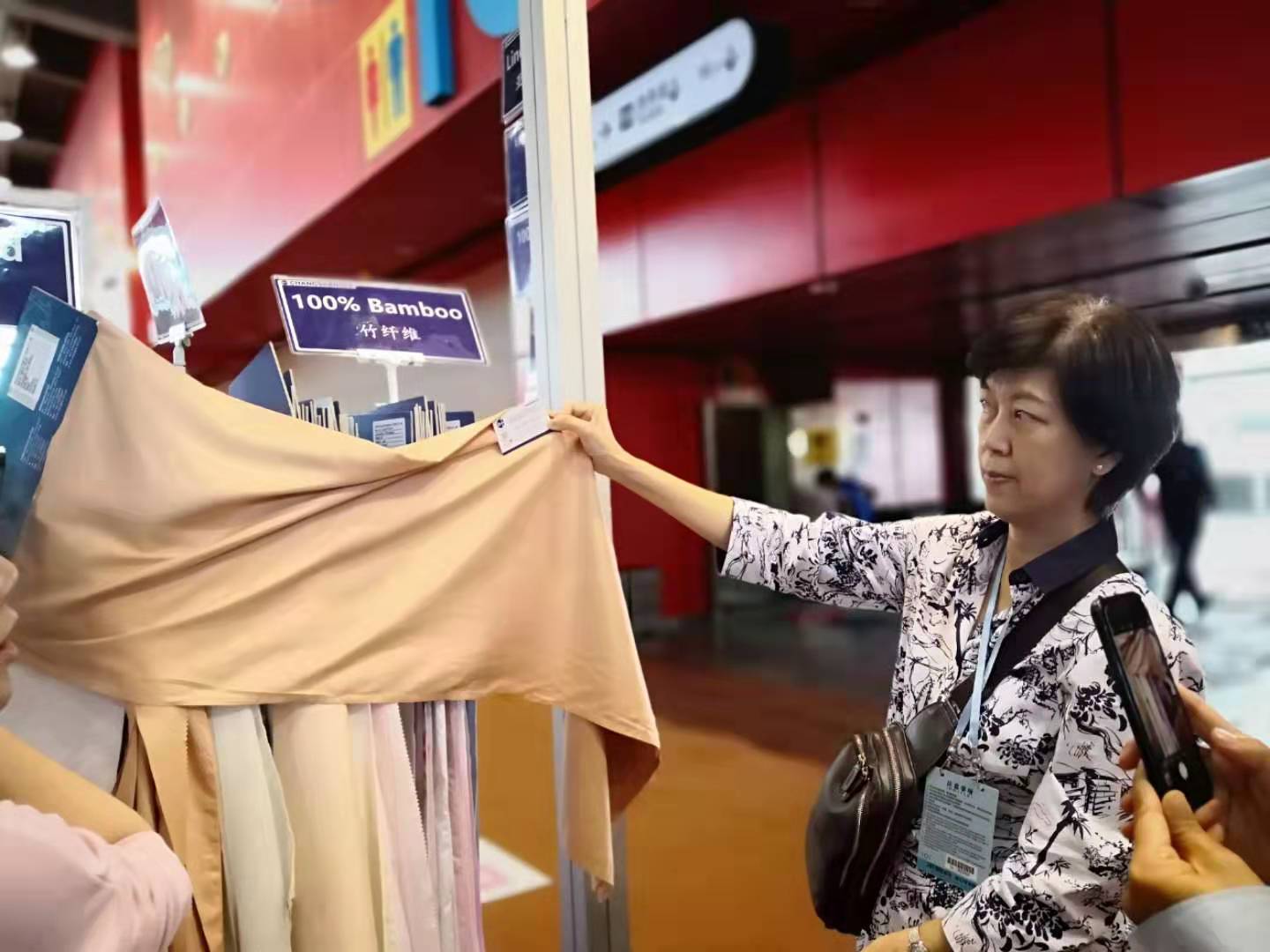 Textile fabric exhibition of Guangzhou Fair in 2019