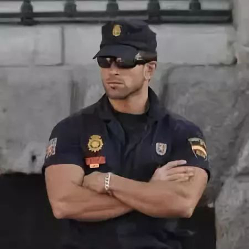 प्रहरी पोशाकको लागि कपास पोलिमाइड लाइक्रा कपडा Cotton Polyamide Lycra Fabric for Policeman Uniform